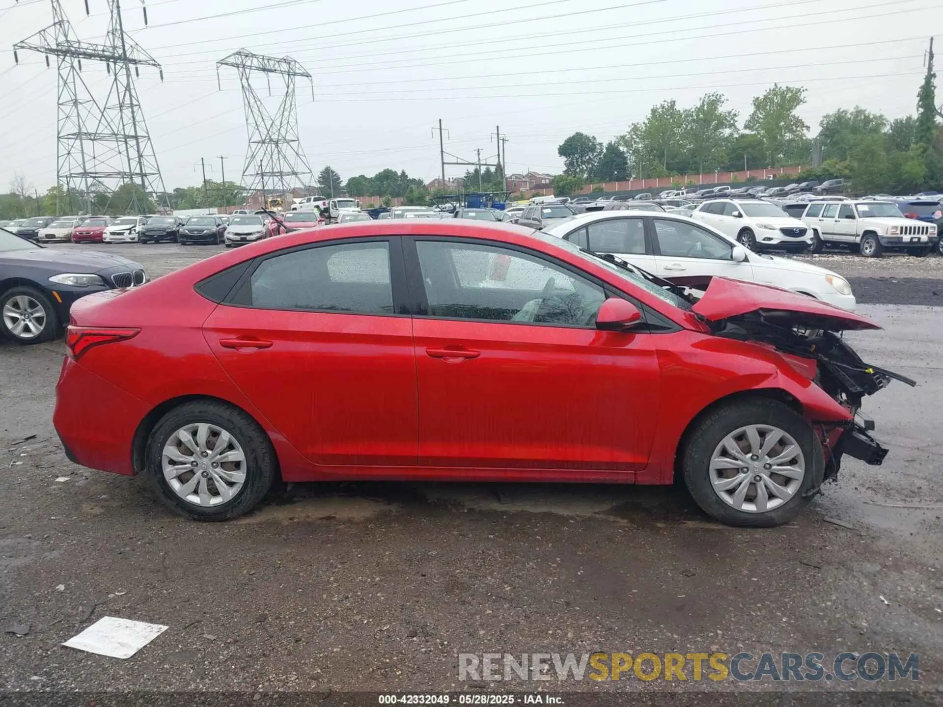 14 Photograph of a damaged car 3KPC24A30KE066839 HYUNDAI ACCENT 2019