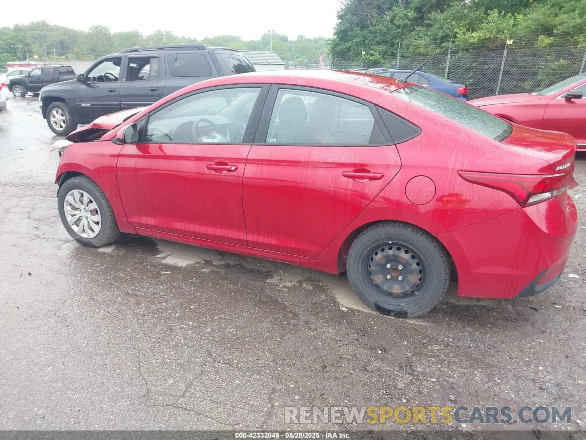 3 Photograph of a damaged car 3KPC24A30KE066839 HYUNDAI ACCENT 2019