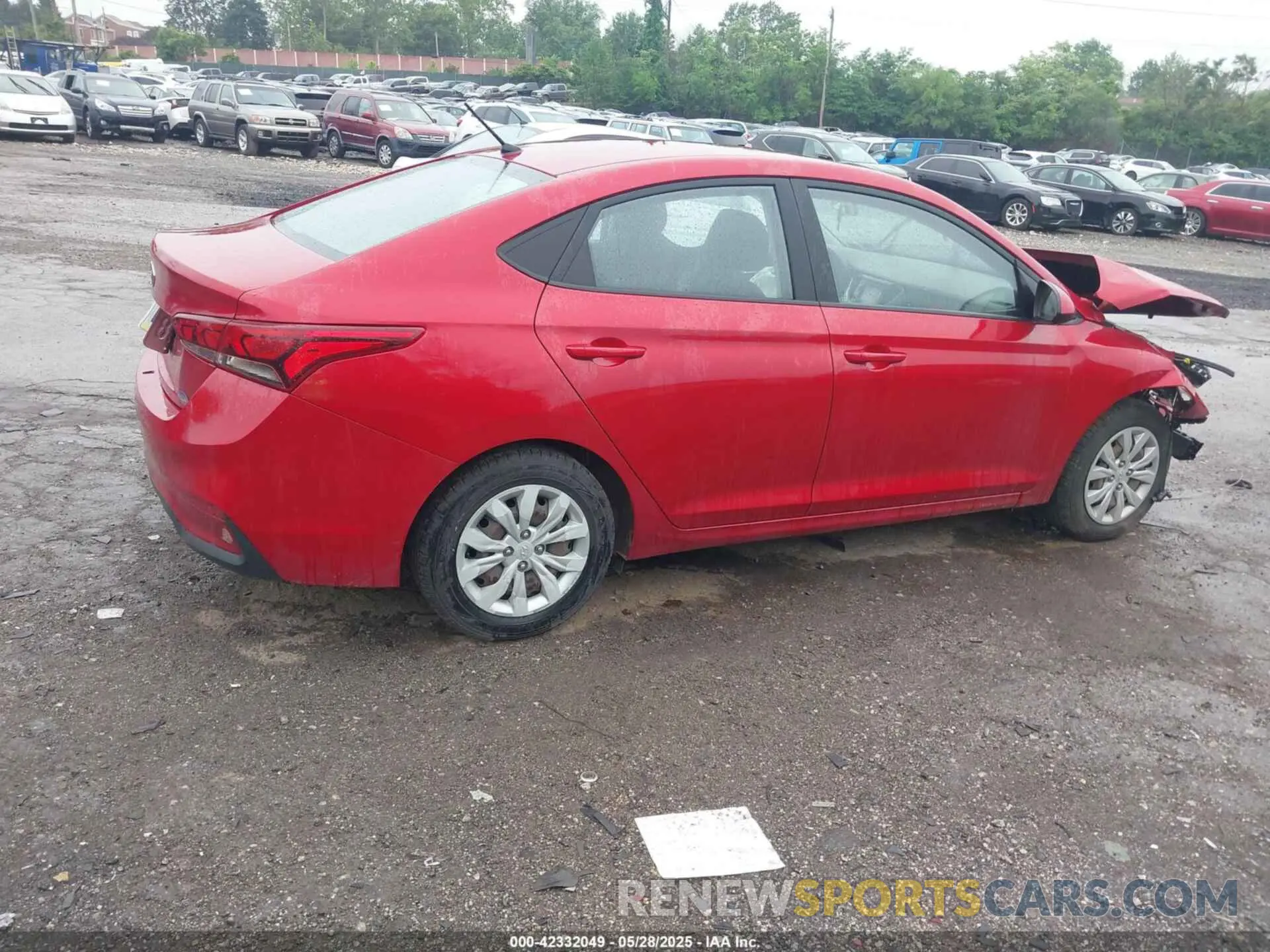 4 Photograph of a damaged car 3KPC24A30KE066839 HYUNDAI ACCENT 2019