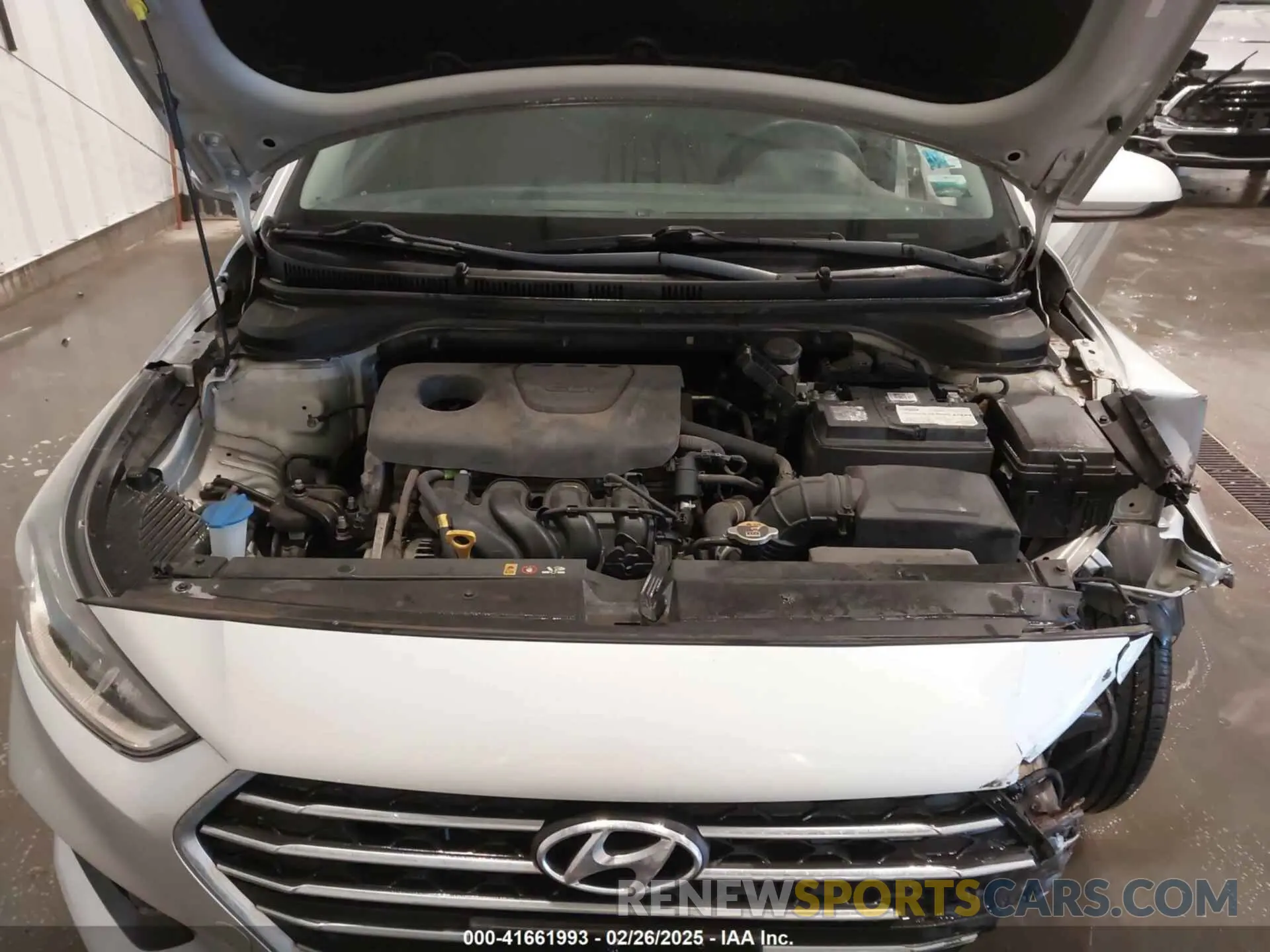 10 Photograph of a damaged car 3KPC24A30KE068820 HYUNDAI ACCENT 2019