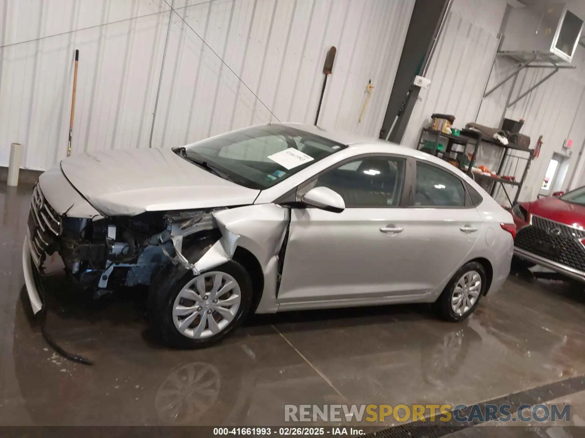 14 Photograph of a damaged car 3KPC24A30KE068820 HYUNDAI ACCENT 2019