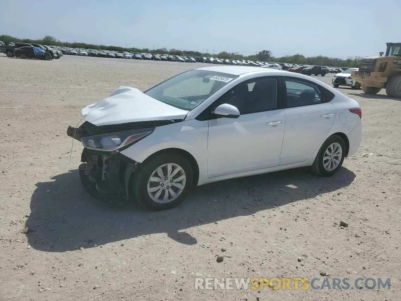 1 Photograph of a damaged car 3KPC24A30KE071233 HYUNDAI ACCENT 2019
