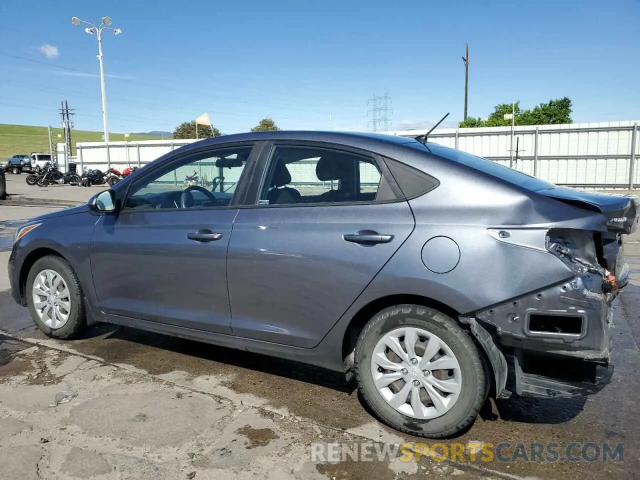 2 Photograph of a damaged car 3KPC24A30KE080112 HYUNDAI ACCENT 2019