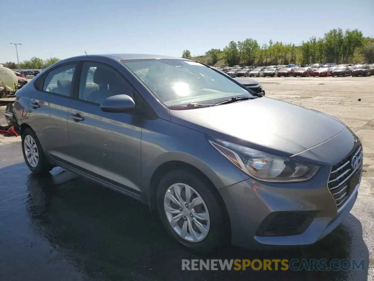 4 Photograph of a damaged car 3KPC24A30KE080112 HYUNDAI ACCENT 2019