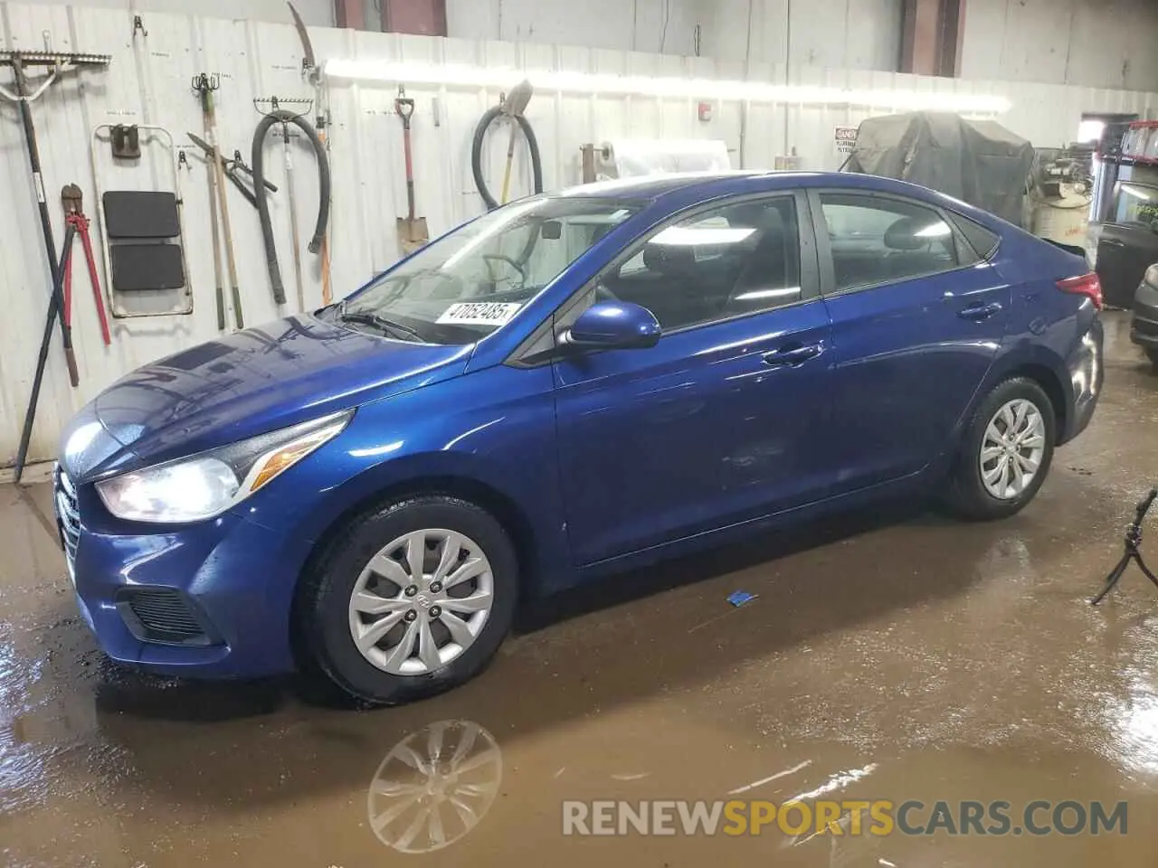 1 Photograph of a damaged car 3KPC24A31KE042243 HYUNDAI ACCENT 2019
