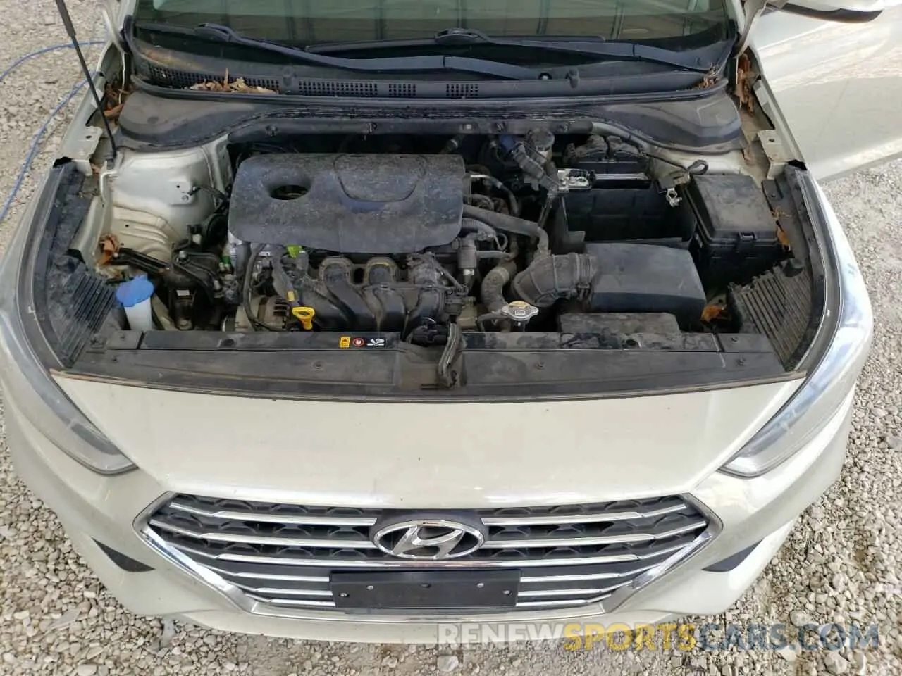 11 Photograph of a damaged car 3KPC24A31KE050763 HYUNDAI ACCENT 2019