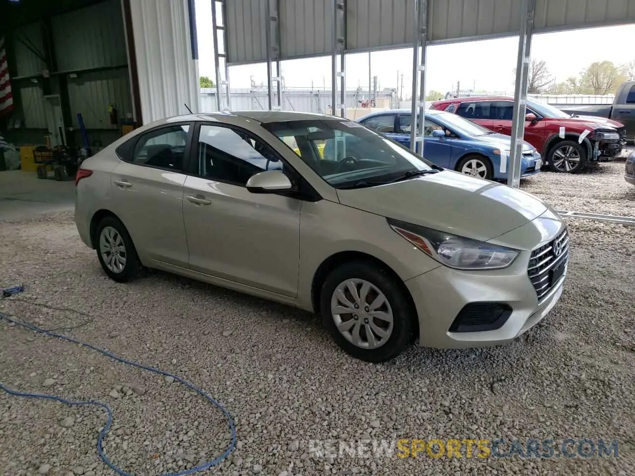 4 Photograph of a damaged car 3KPC24A31KE050763 HYUNDAI ACCENT 2019