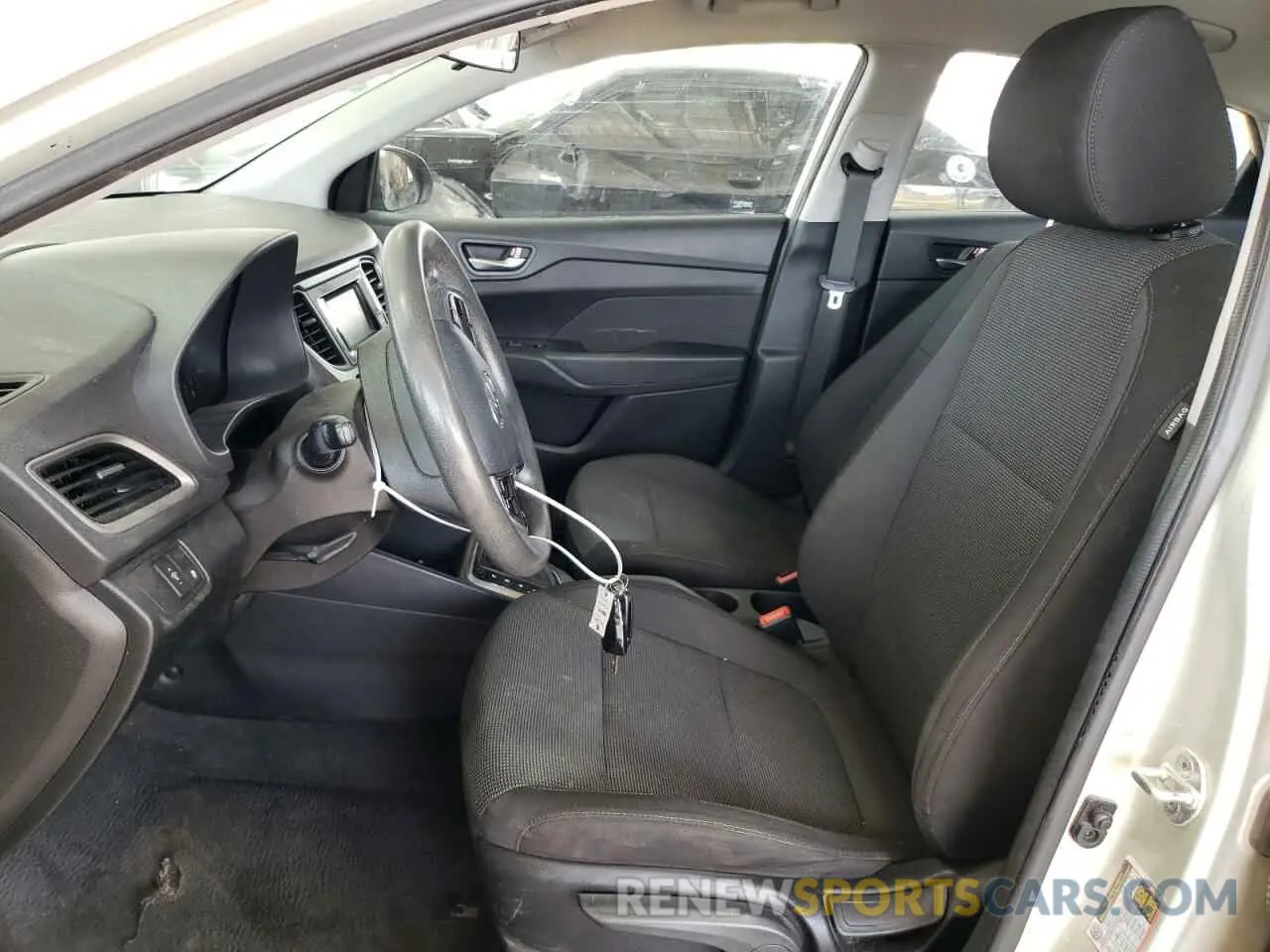 7 Photograph of a damaged car 3KPC24A31KE050763 HYUNDAI ACCENT 2019