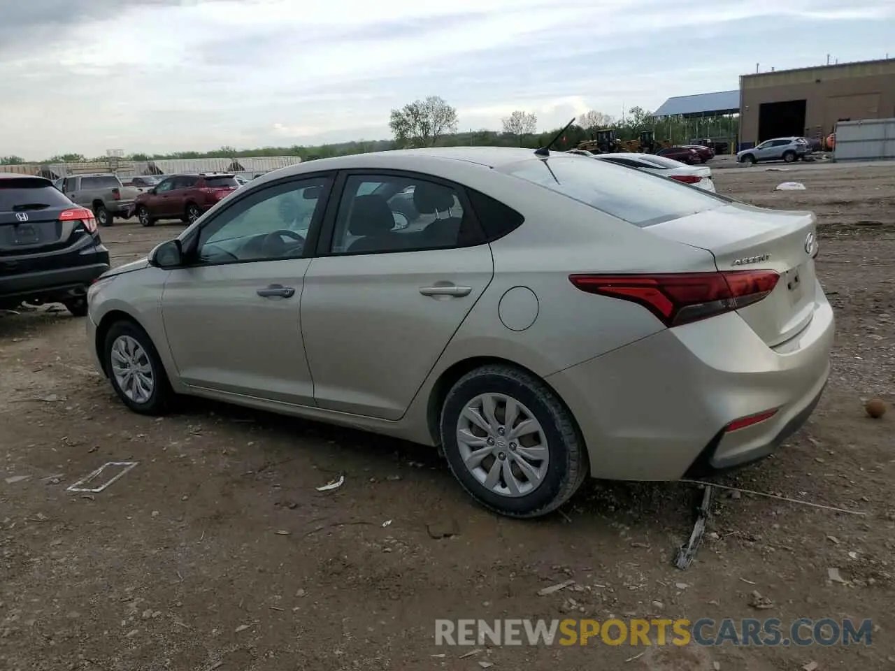 2 Photograph of a damaged car 3KPC24A31KE062119 HYUNDAI ACCENT 2019