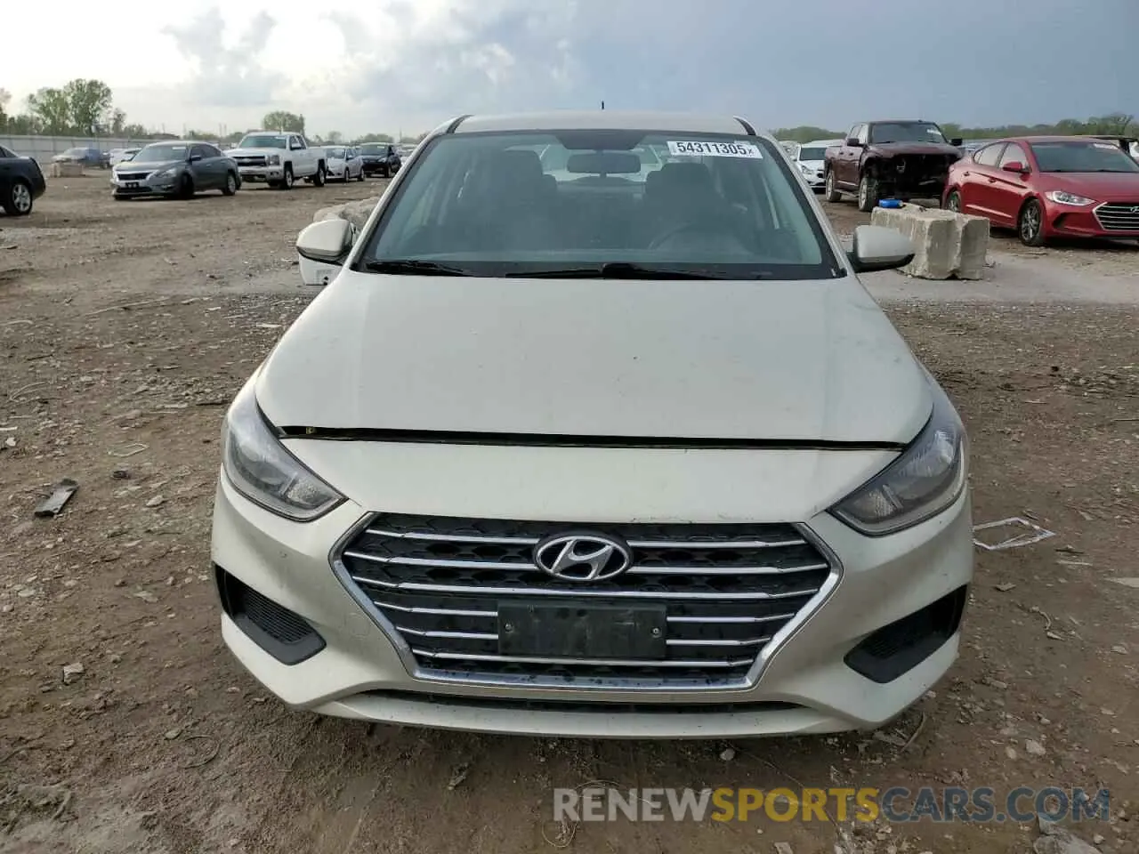 5 Photograph of a damaged car 3KPC24A31KE062119 HYUNDAI ACCENT 2019