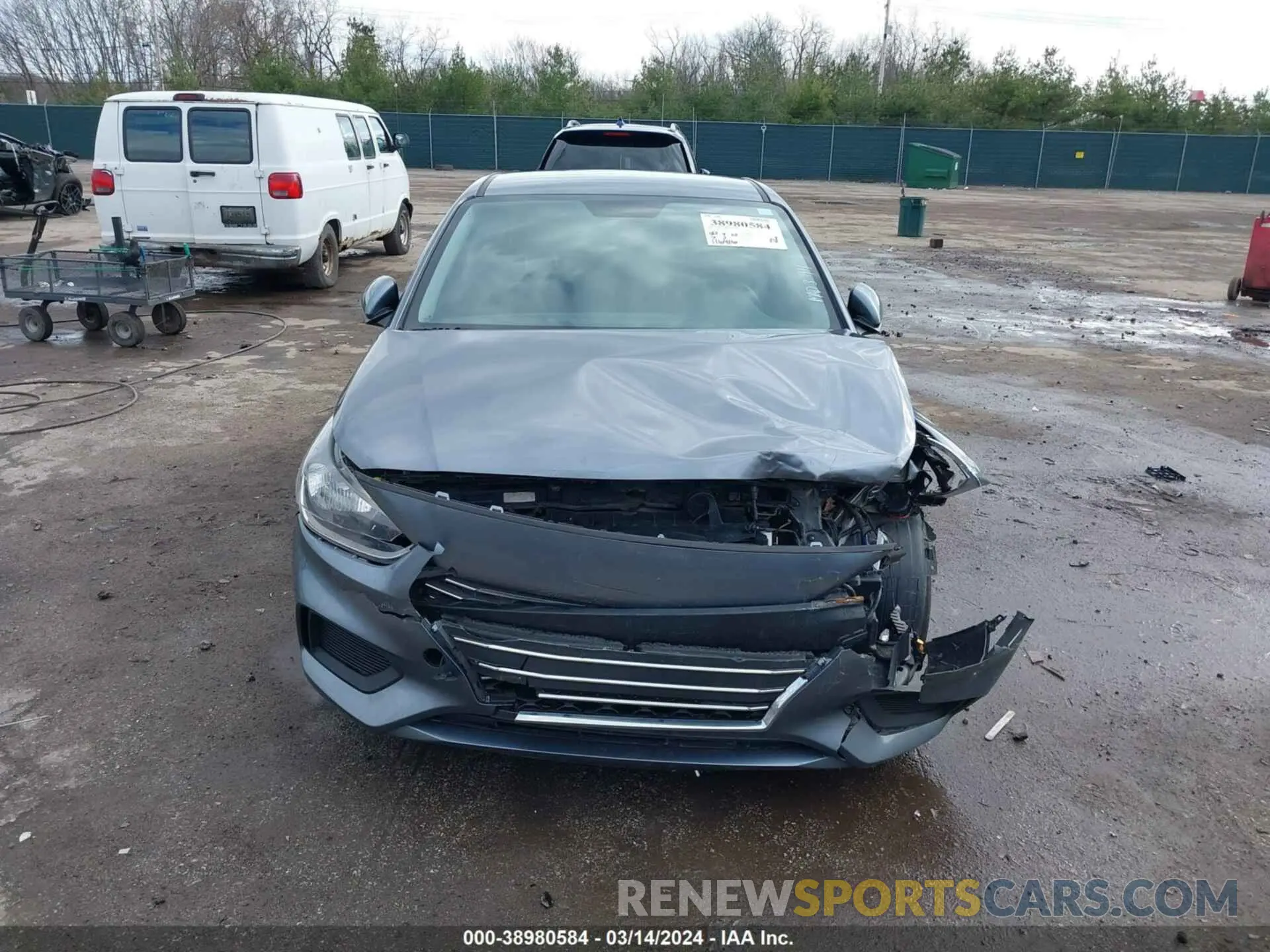 12 Photograph of a damaged car 3KPC24A31KE064095 HYUNDAI ACCENT 2019