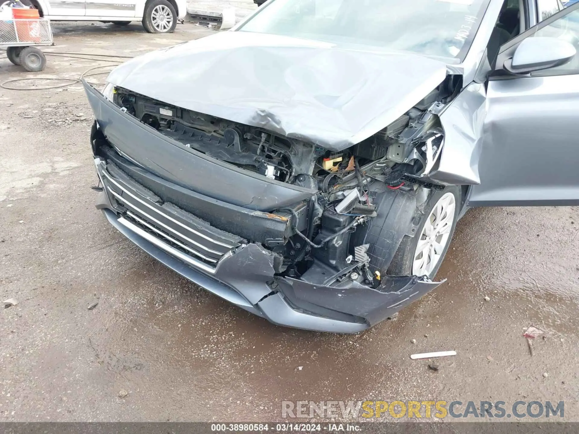 6 Photograph of a damaged car 3KPC24A31KE064095 HYUNDAI ACCENT 2019