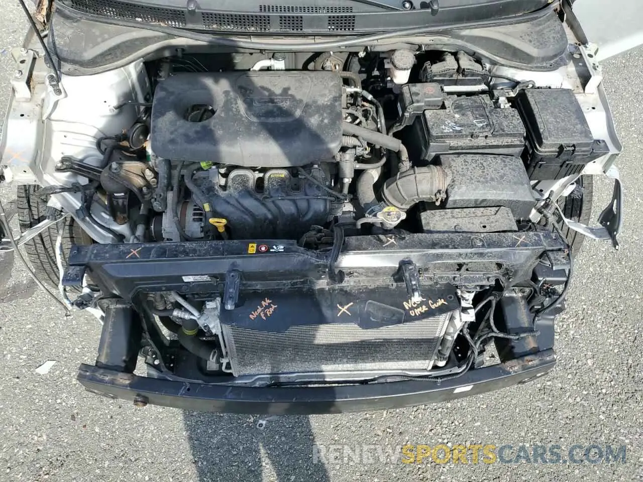 11 Photograph of a damaged car 3KPC24A31KE065151 HYUNDAI ACCENT 2019