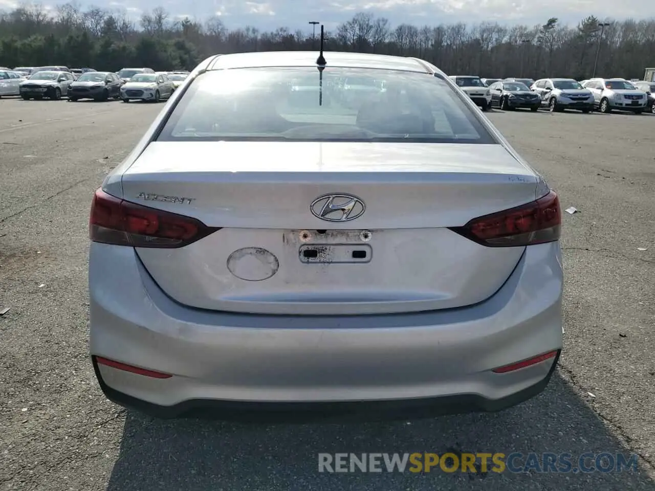 6 Photograph of a damaged car 3KPC24A31KE065151 HYUNDAI ACCENT 2019
