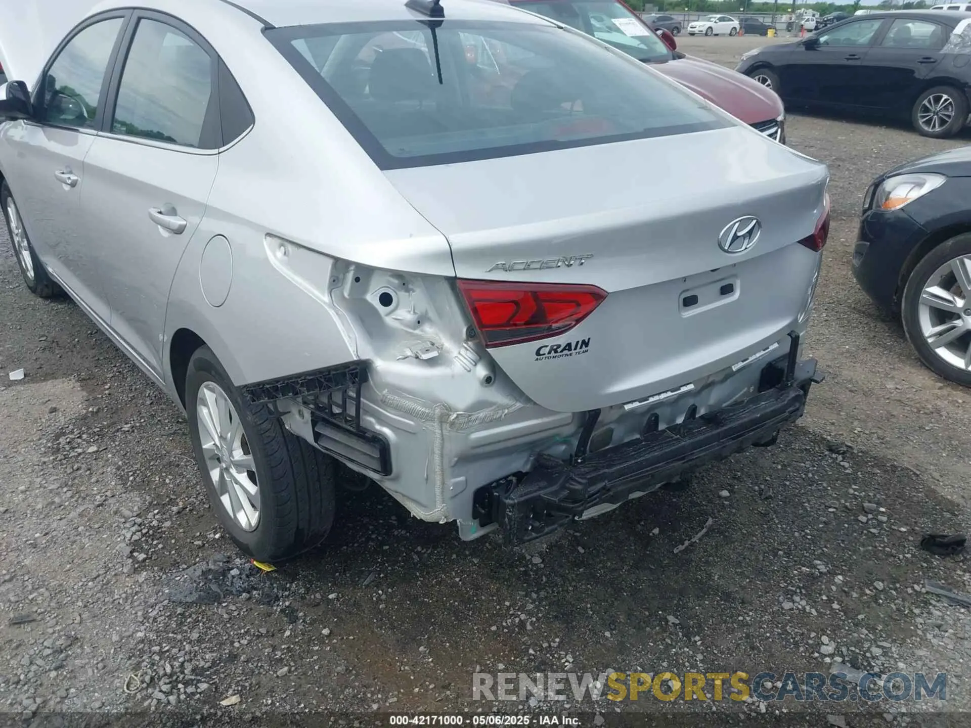 6 Photograph of a damaged car 3KPC24A31KE069202 HYUNDAI ACCENT 2019