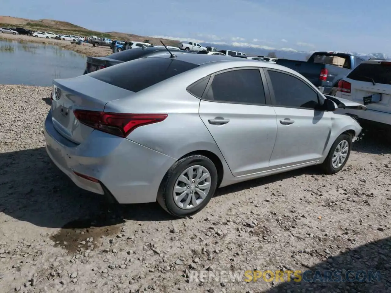 3 Photograph of a damaged car 3KPC24A31KE083990 HYUNDAI ACCENT 2019