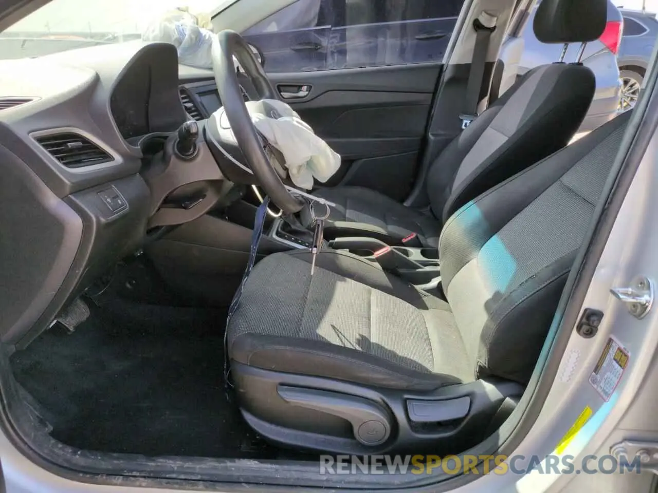 7 Photograph of a damaged car 3KPC24A31KE083990 HYUNDAI ACCENT 2019