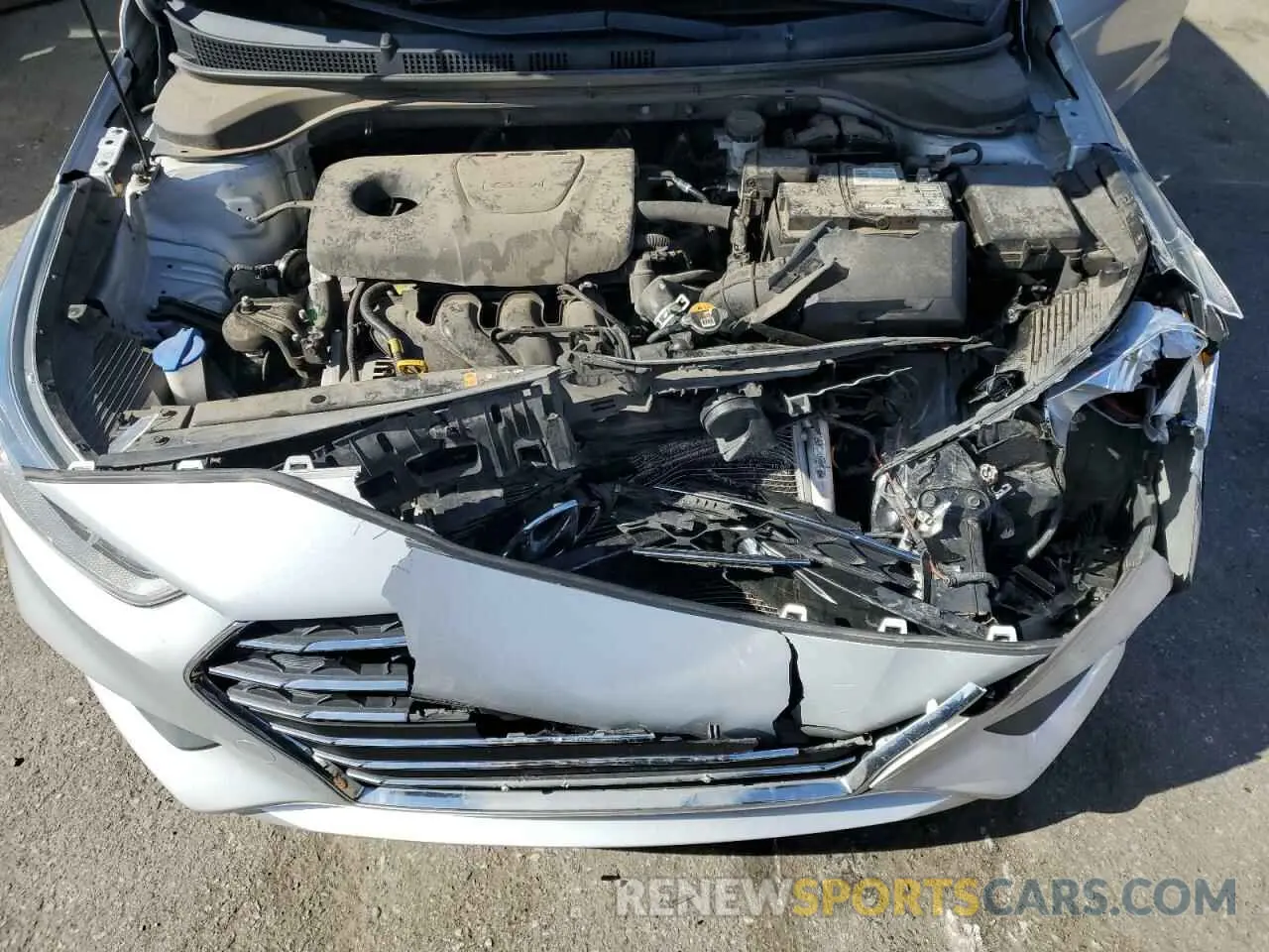 11 Photograph of a damaged car 3KPC24A31KE084816 HYUNDAI ACCENT 2019