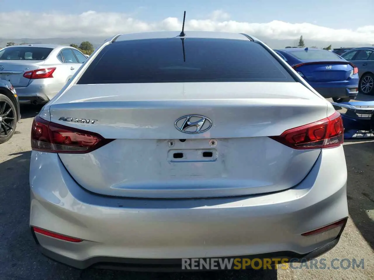6 Photograph of a damaged car 3KPC24A31KE084816 HYUNDAI ACCENT 2019