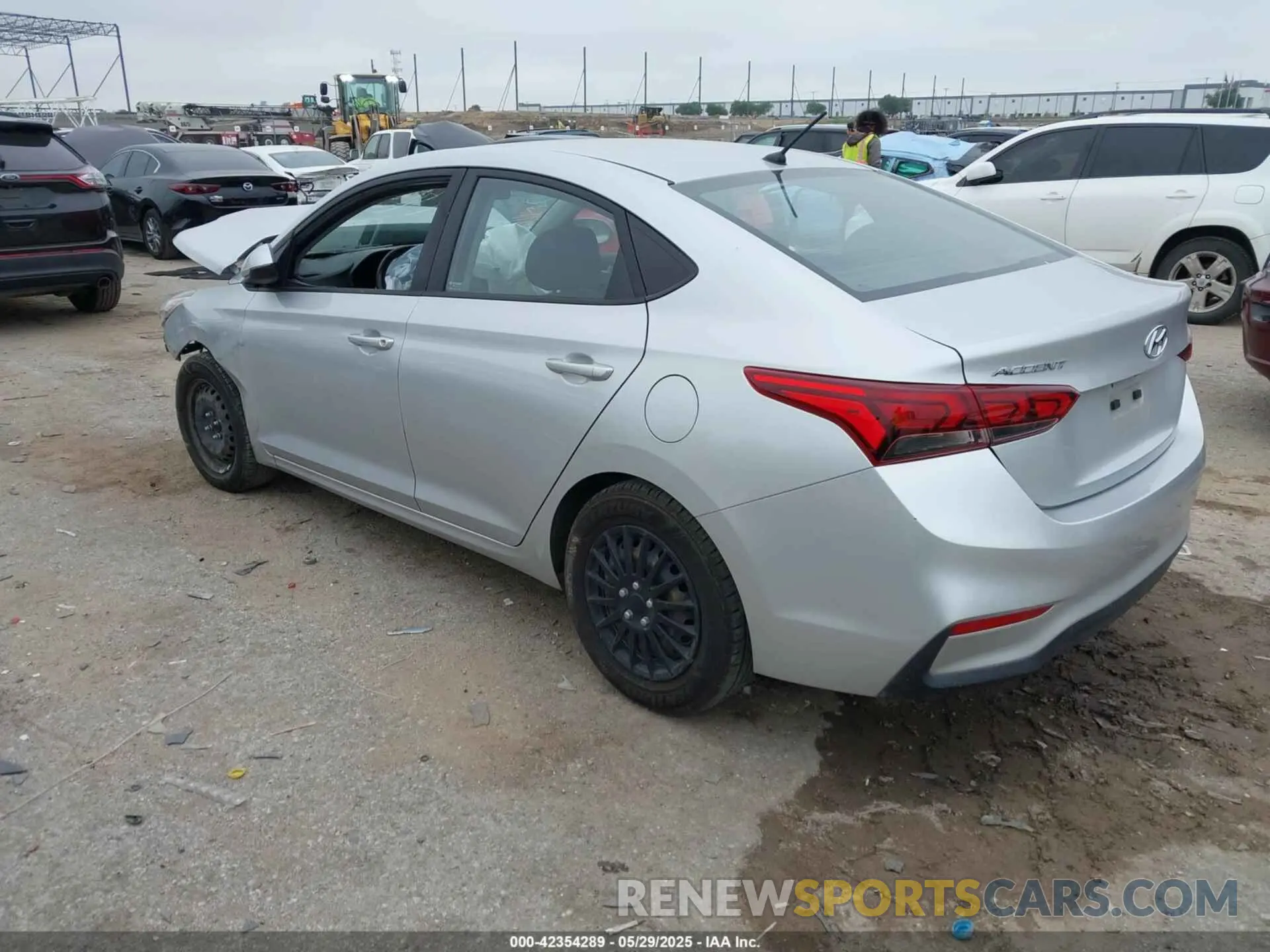 3 Photograph of a damaged car 3KPC24A32KE049945 HYUNDAI ACCENT 2019