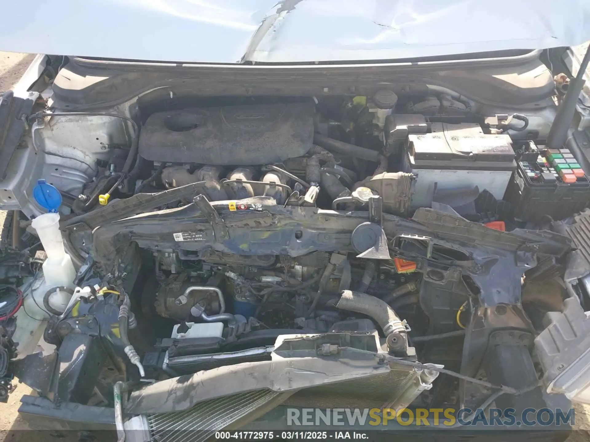 10 Photograph of a damaged car 3KPC24A32KE053705 HYUNDAI ACCENT 2019