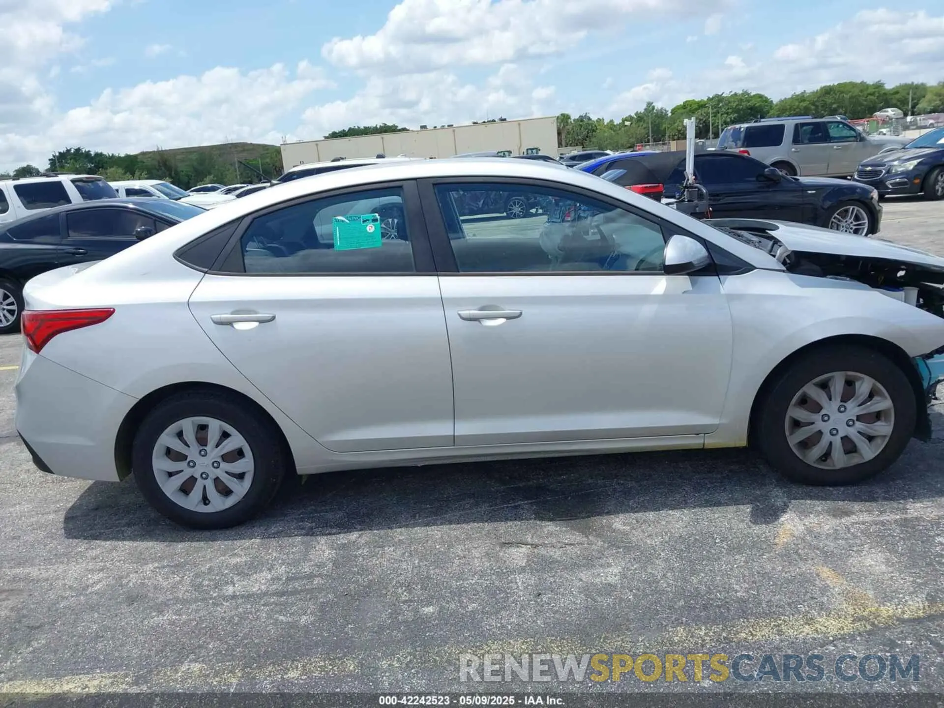 14 Photograph of a damaged car 3KPC24A32KE057947 HYUNDAI ACCENT 2019