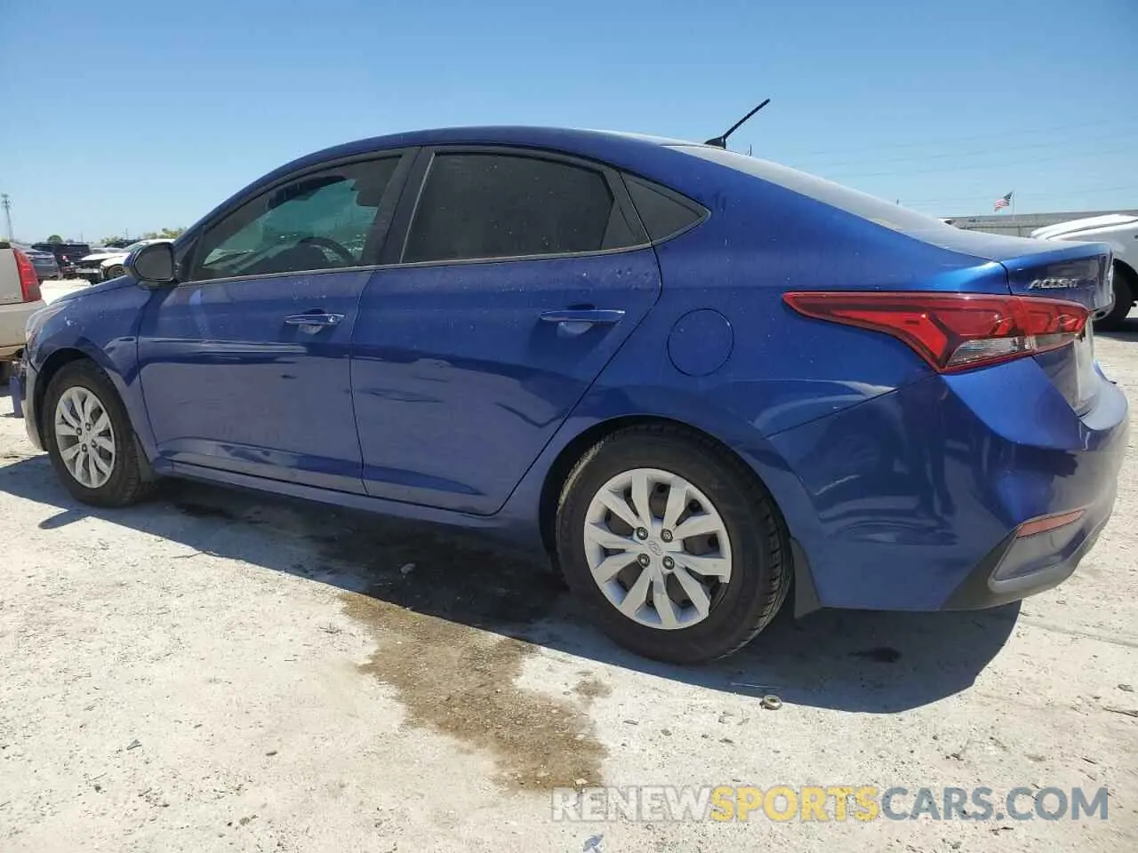 2 Photograph of a damaged car 3KPC24A32KE061965 HYUNDAI ACCENT 2019