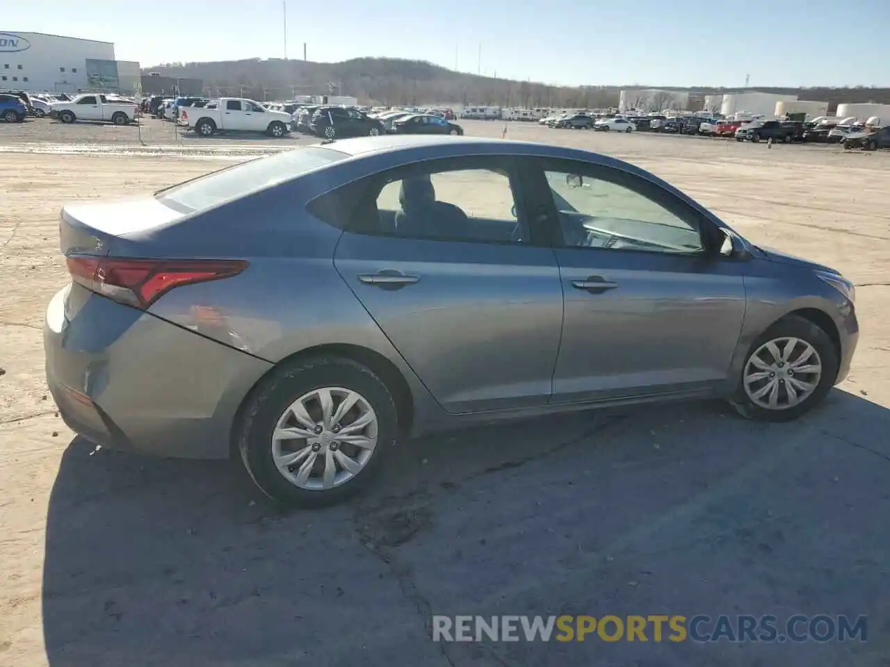 3 Photograph of a damaged car 3KPC24A32KE076580 HYUNDAI ACCENT 2019