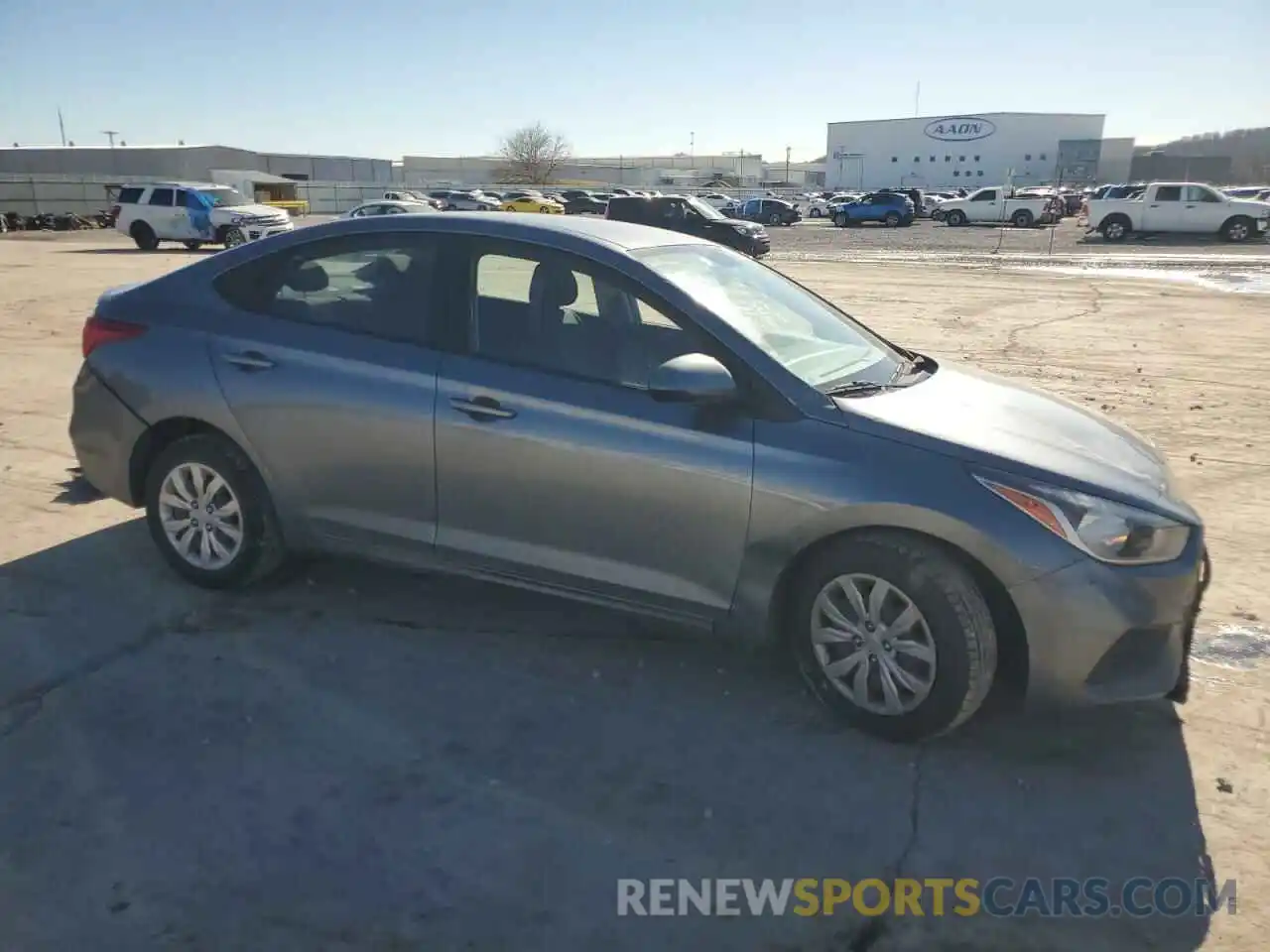 4 Photograph of a damaged car 3KPC24A32KE076580 HYUNDAI ACCENT 2019