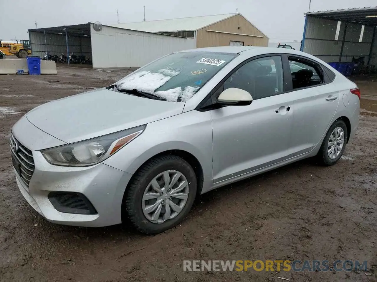 1 Photograph of a damaged car 3KPC24A32KE077096 HYUNDAI ACCENT 2019