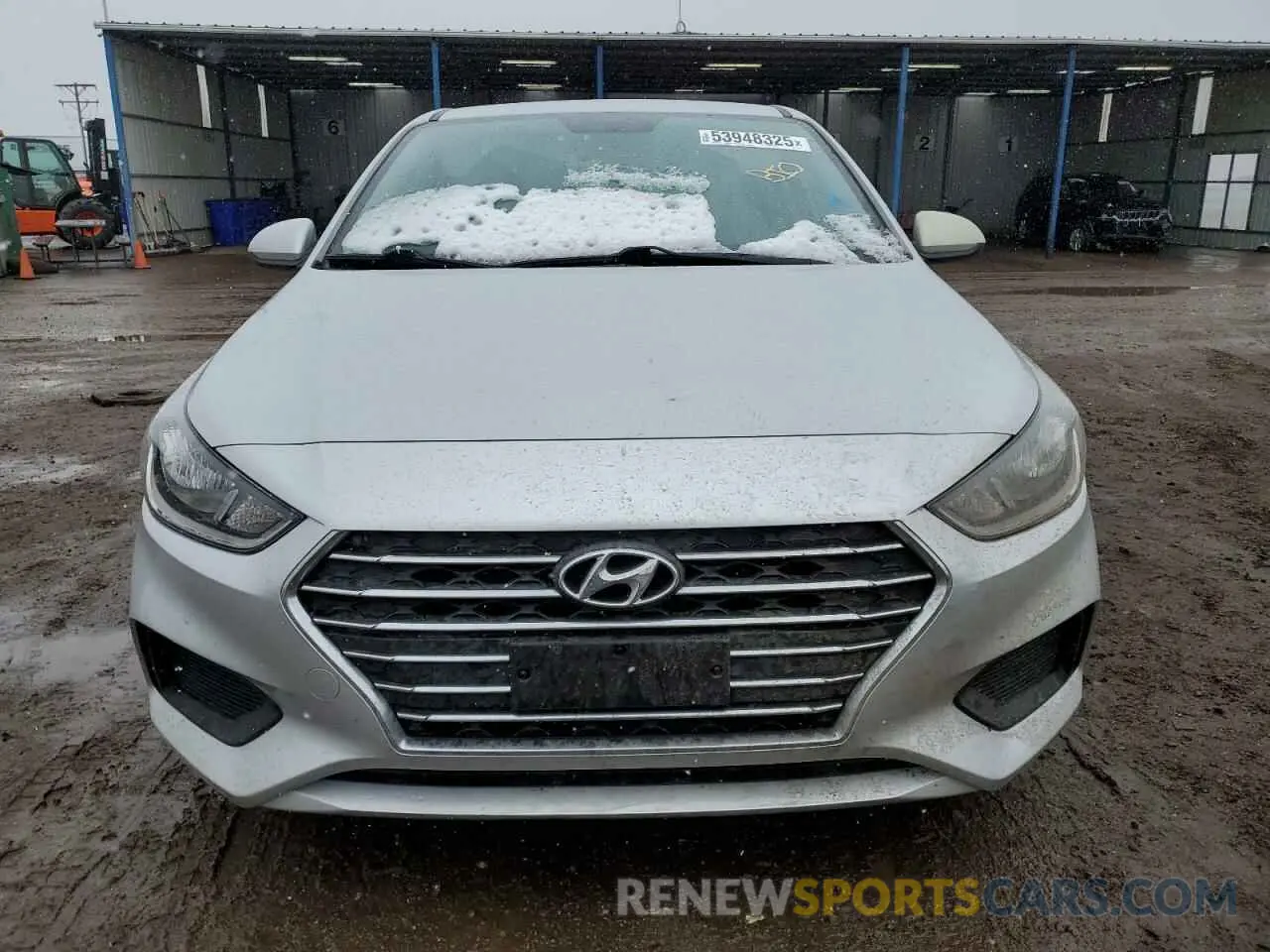 5 Photograph of a damaged car 3KPC24A32KE077096 HYUNDAI ACCENT 2019