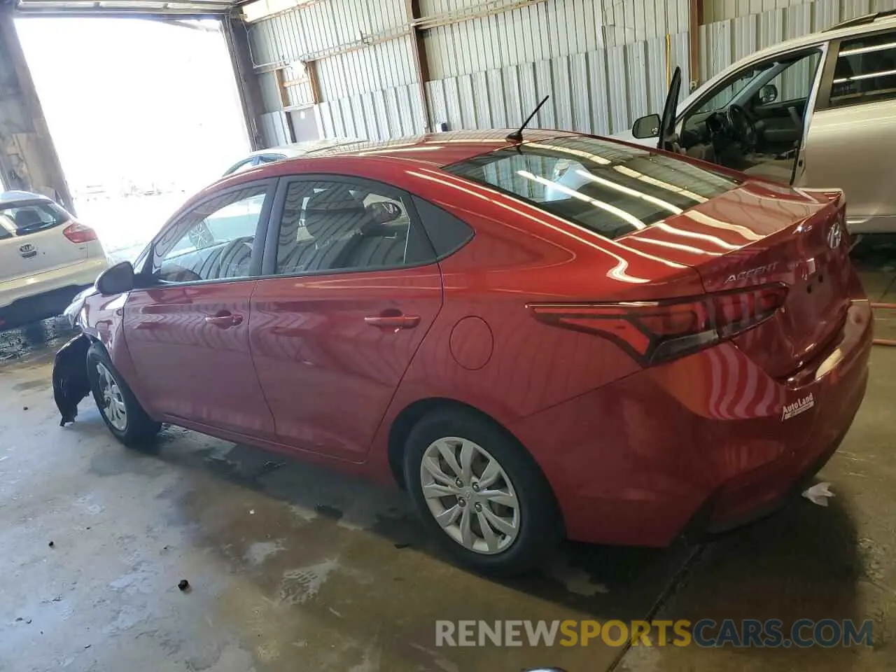 2 Photograph of a damaged car 3KPC24A32KE077647 HYUNDAI ACCENT 2019