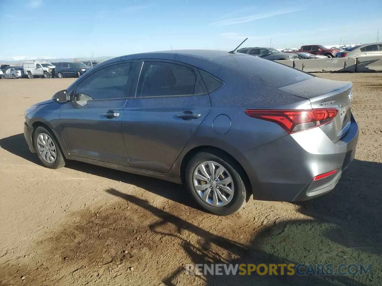 2 Photograph of a damaged car 3KPC24A32KE080144 HYUNDAI ACCENT 2019