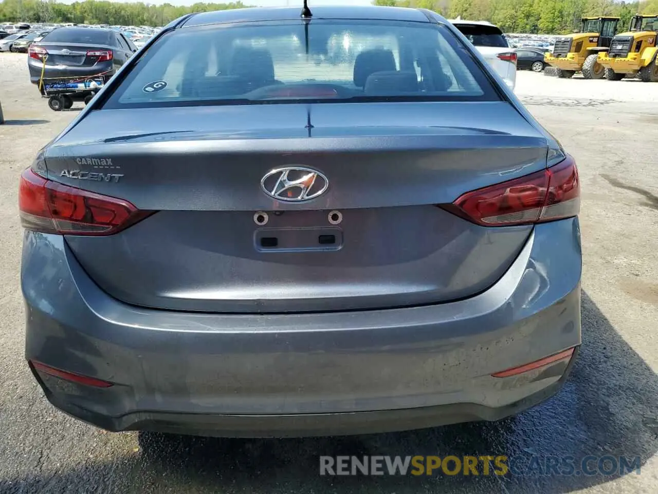 6 Photograph of a damaged car 3KPC24A33KE039764 HYUNDAI ACCENT 2019