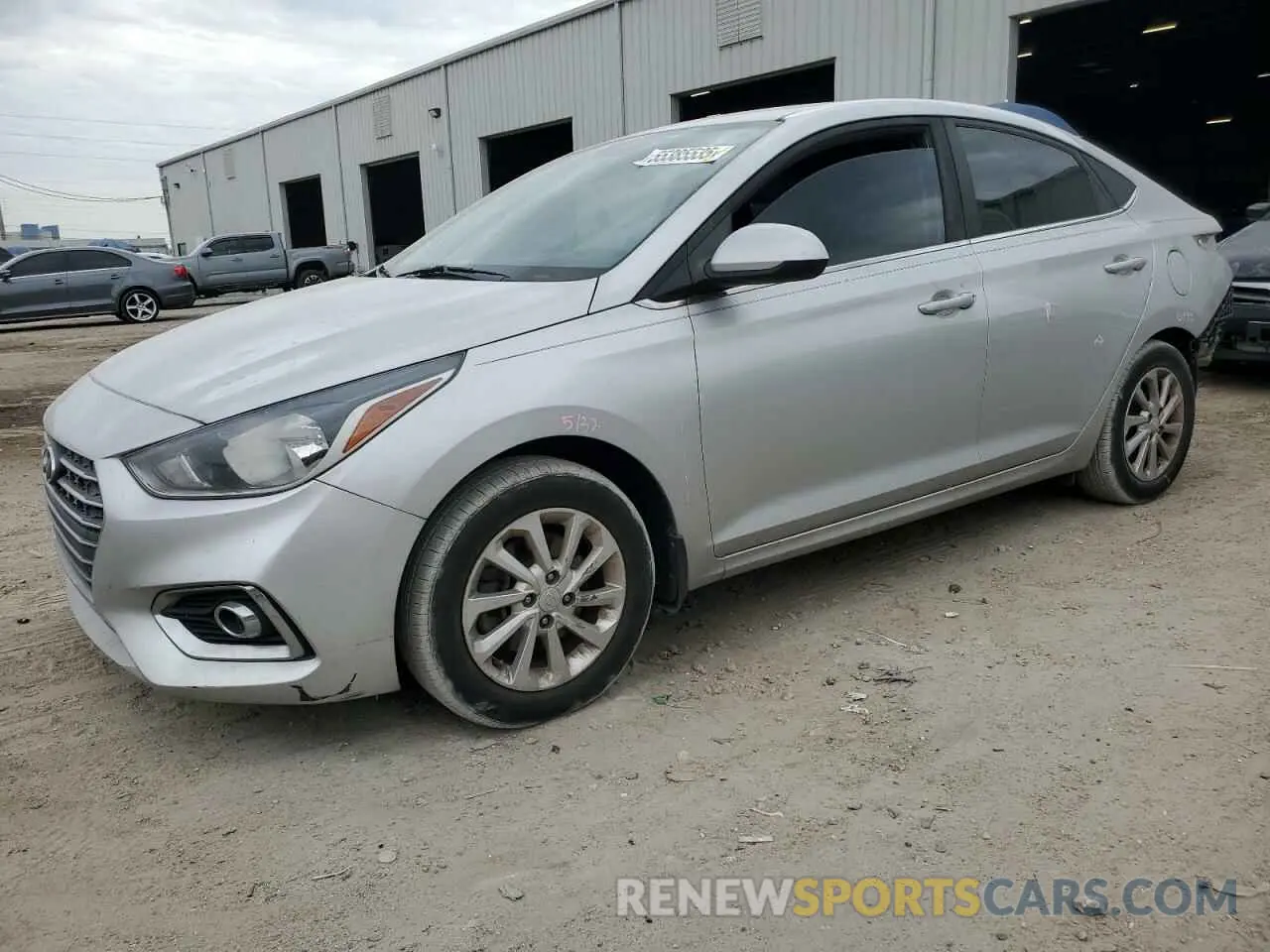 1 Photograph of a damaged car 3KPC24A33KE042633 HYUNDAI ACCENT 2019