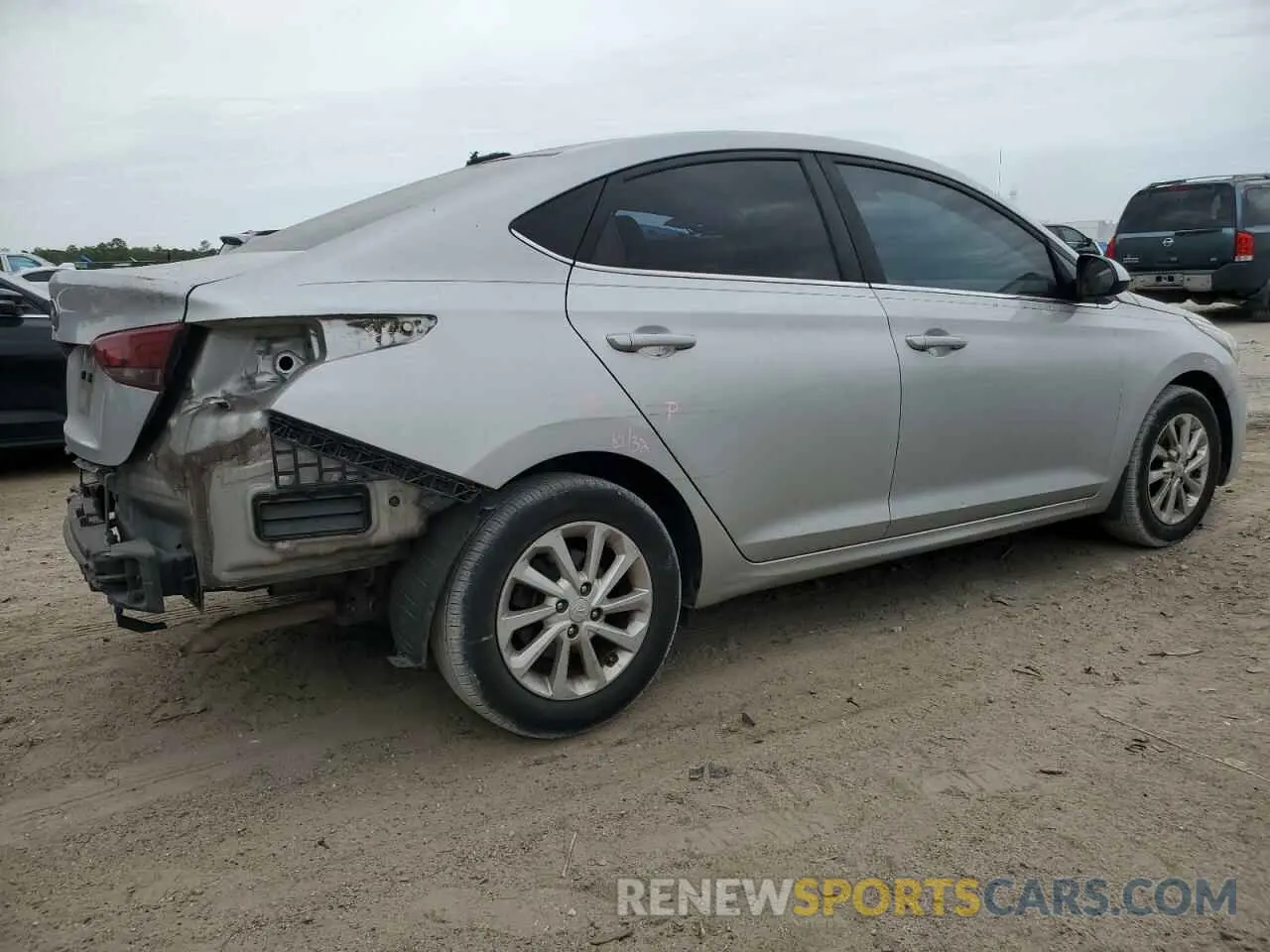 3 Photograph of a damaged car 3KPC24A33KE042633 HYUNDAI ACCENT 2019