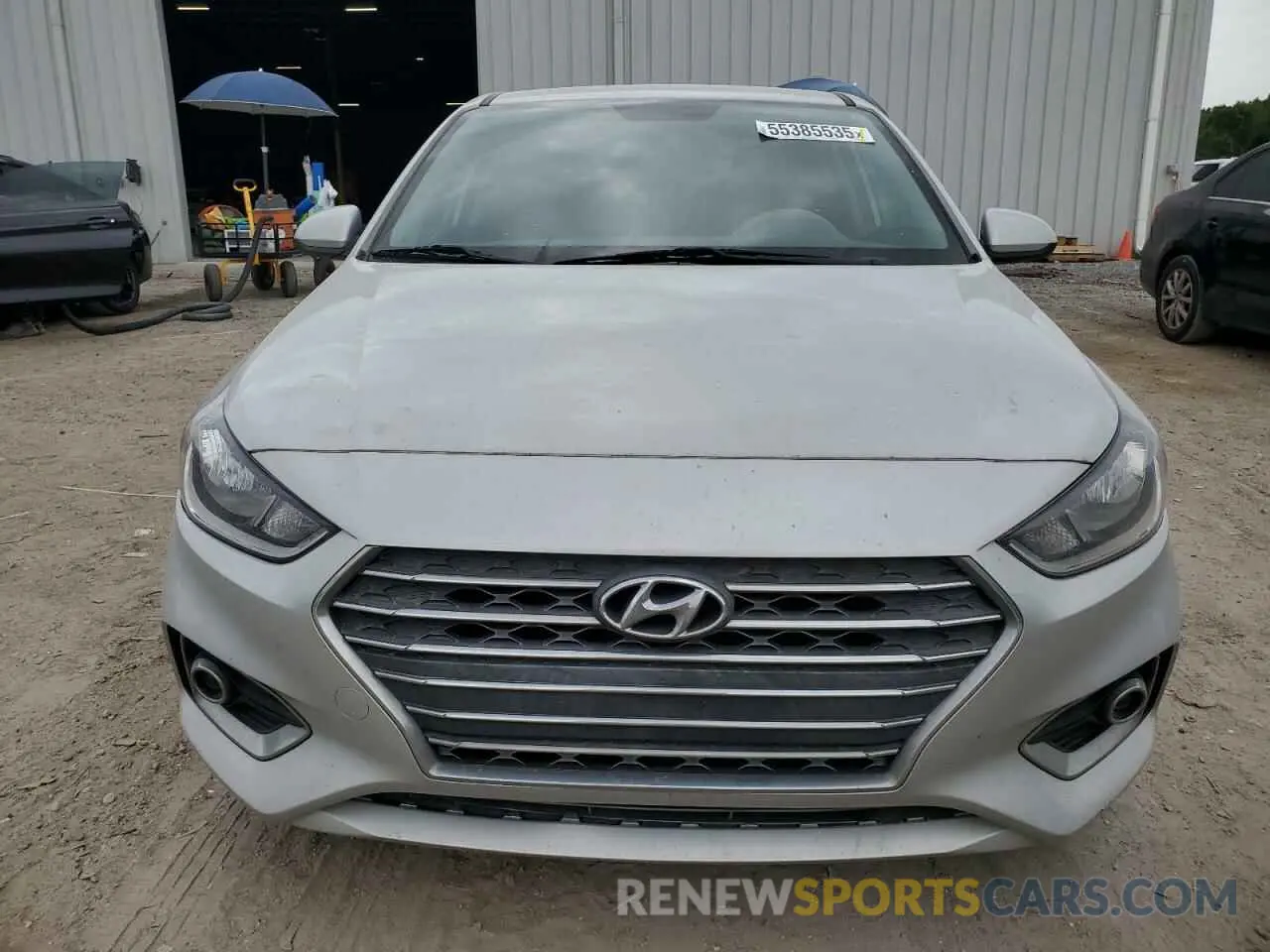 5 Photograph of a damaged car 3KPC24A33KE042633 HYUNDAI ACCENT 2019