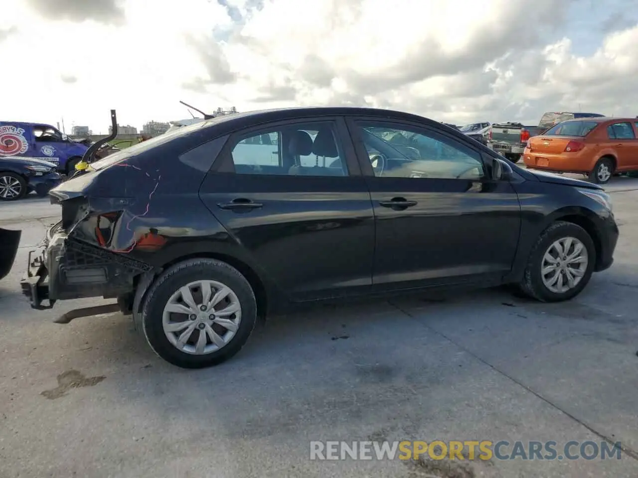 3 Photograph of a damaged car 3KPC24A33KE050120 HYUNDAI ACCENT 2019