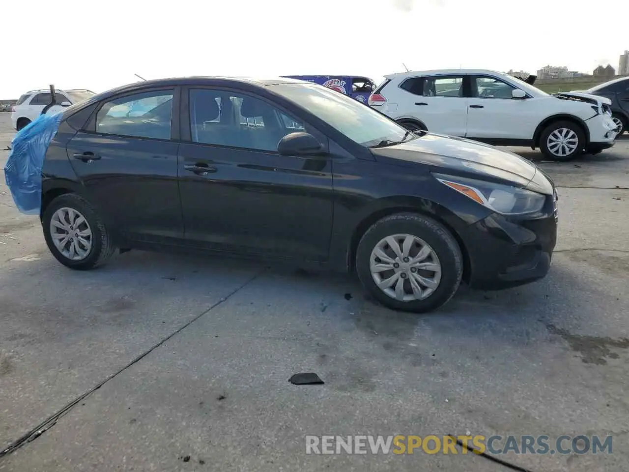 4 Photograph of a damaged car 3KPC24A33KE050120 HYUNDAI ACCENT 2019