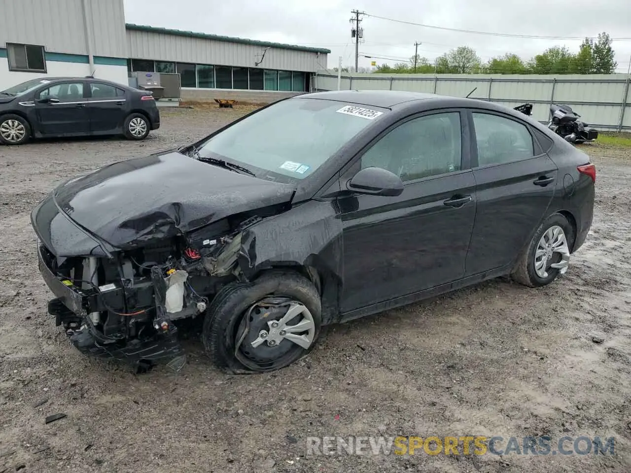 1 Photograph of a damaged car 3KPC24A33KE065135 HYUNDAI ACCENT 2019