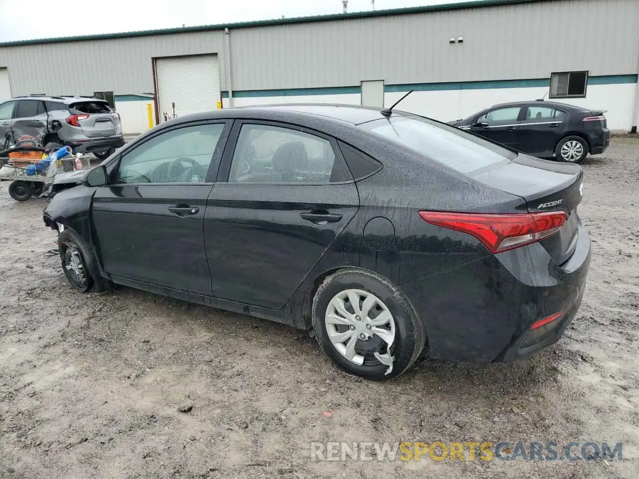 2 Photograph of a damaged car 3KPC24A33KE065135 HYUNDAI ACCENT 2019