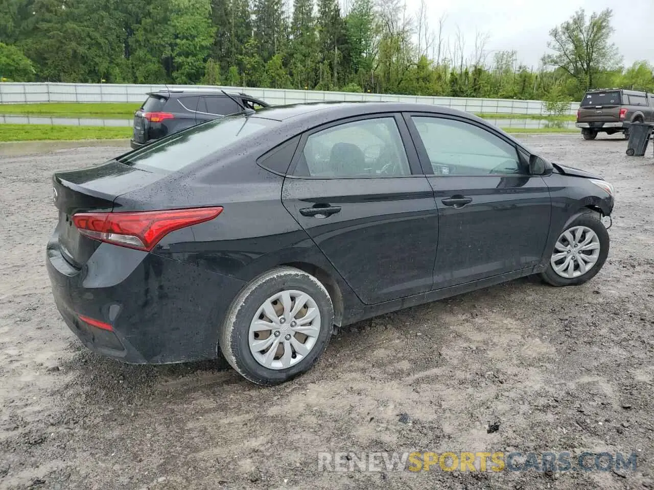 3 Photograph of a damaged car 3KPC24A33KE065135 HYUNDAI ACCENT 2019