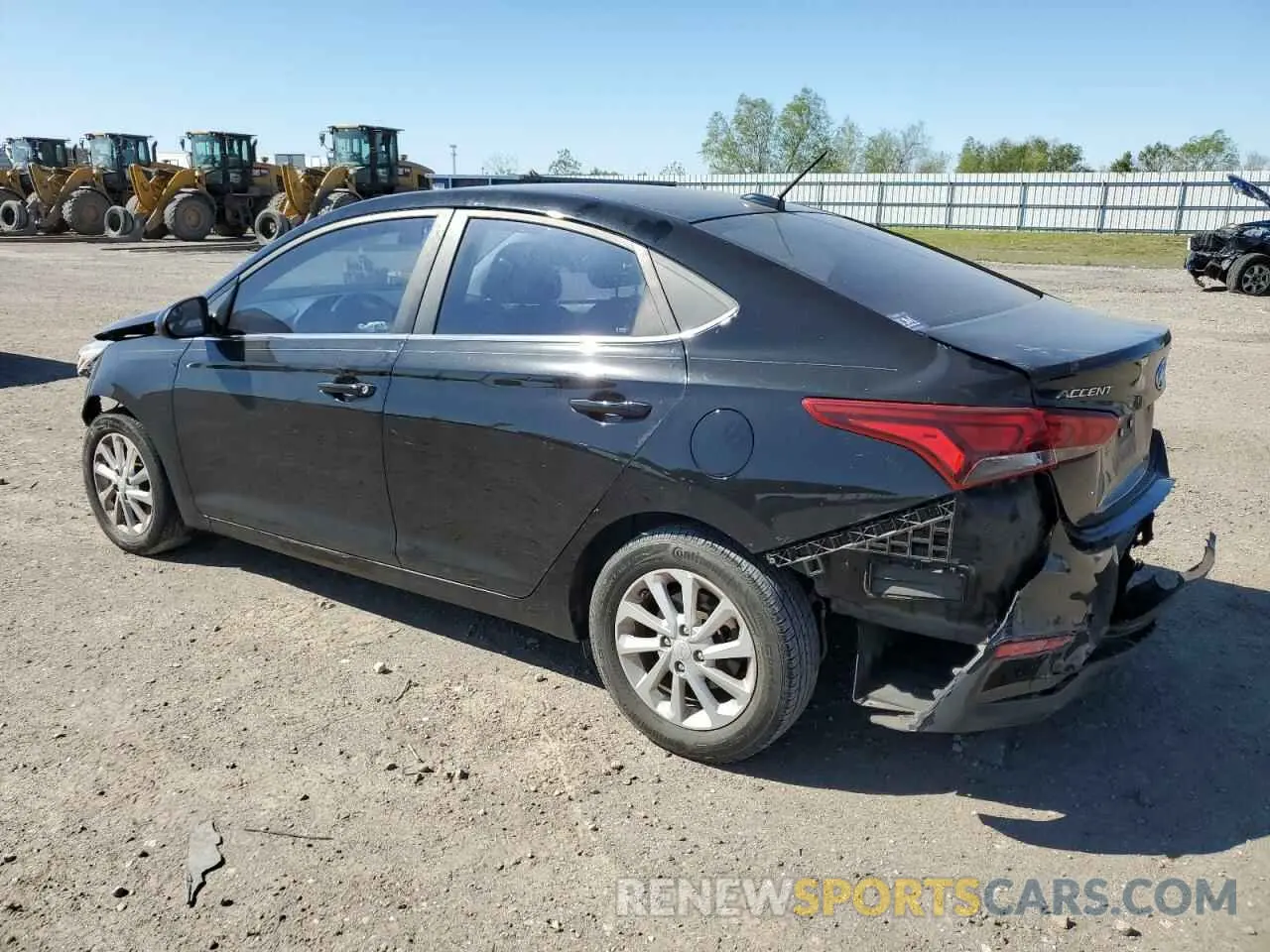 2 Photograph of a damaged car 3KPC24A33KE069542 HYUNDAI ACCENT 2019