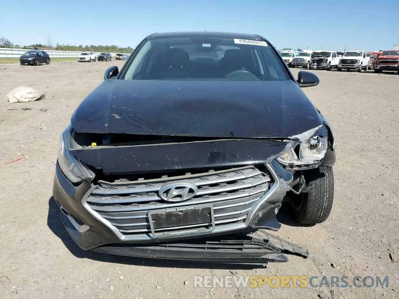 5 Photograph of a damaged car 3KPC24A33KE069542 HYUNDAI ACCENT 2019