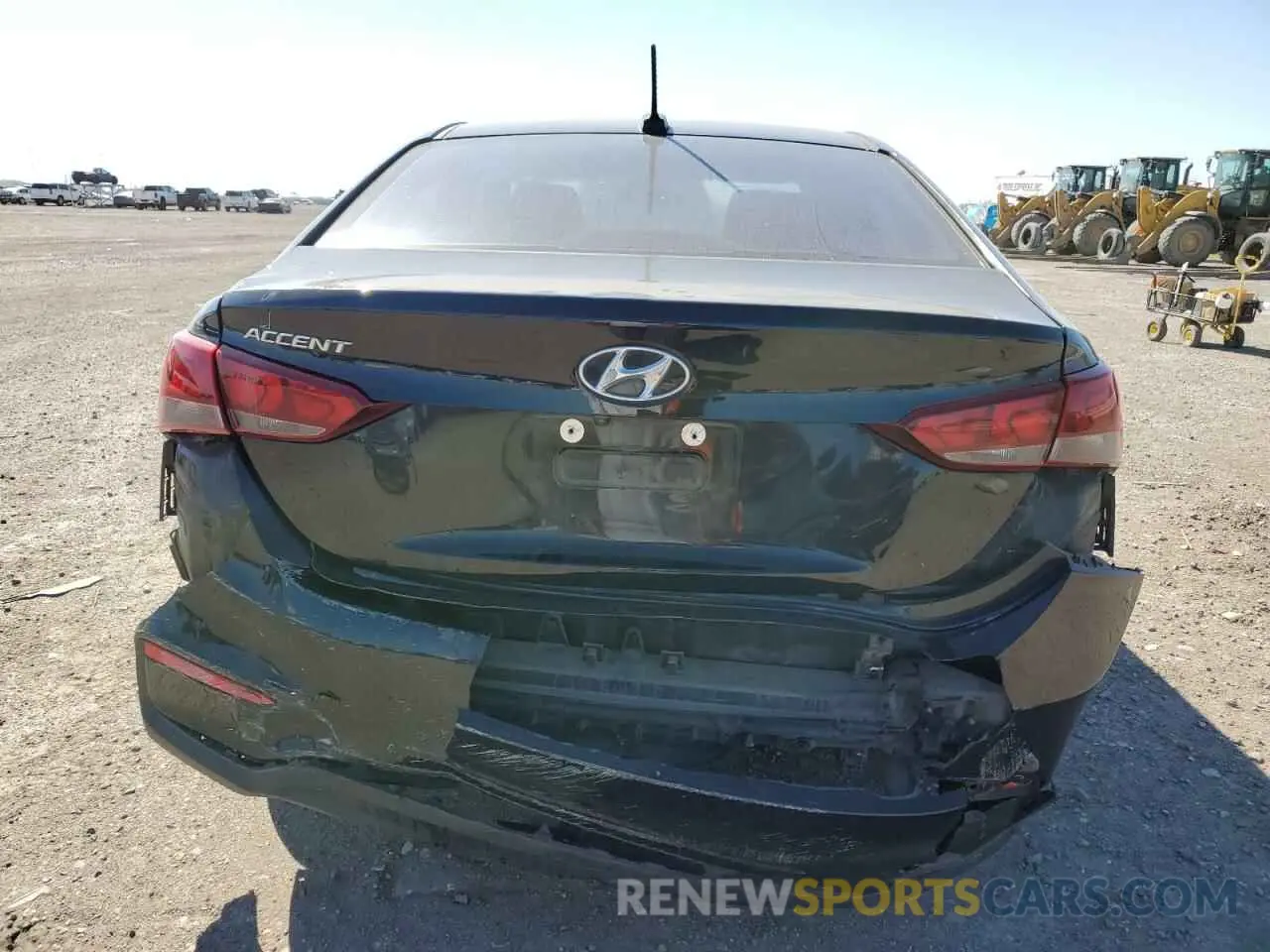 6 Photograph of a damaged car 3KPC24A33KE069542 HYUNDAI ACCENT 2019