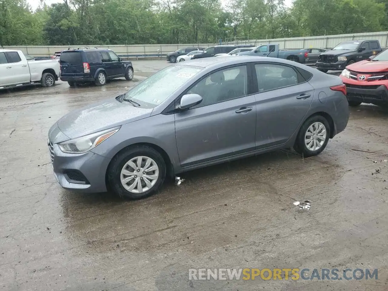 1 Photograph of a damaged car 3KPC24A33KE073977 HYUNDAI ACCENT 2019
