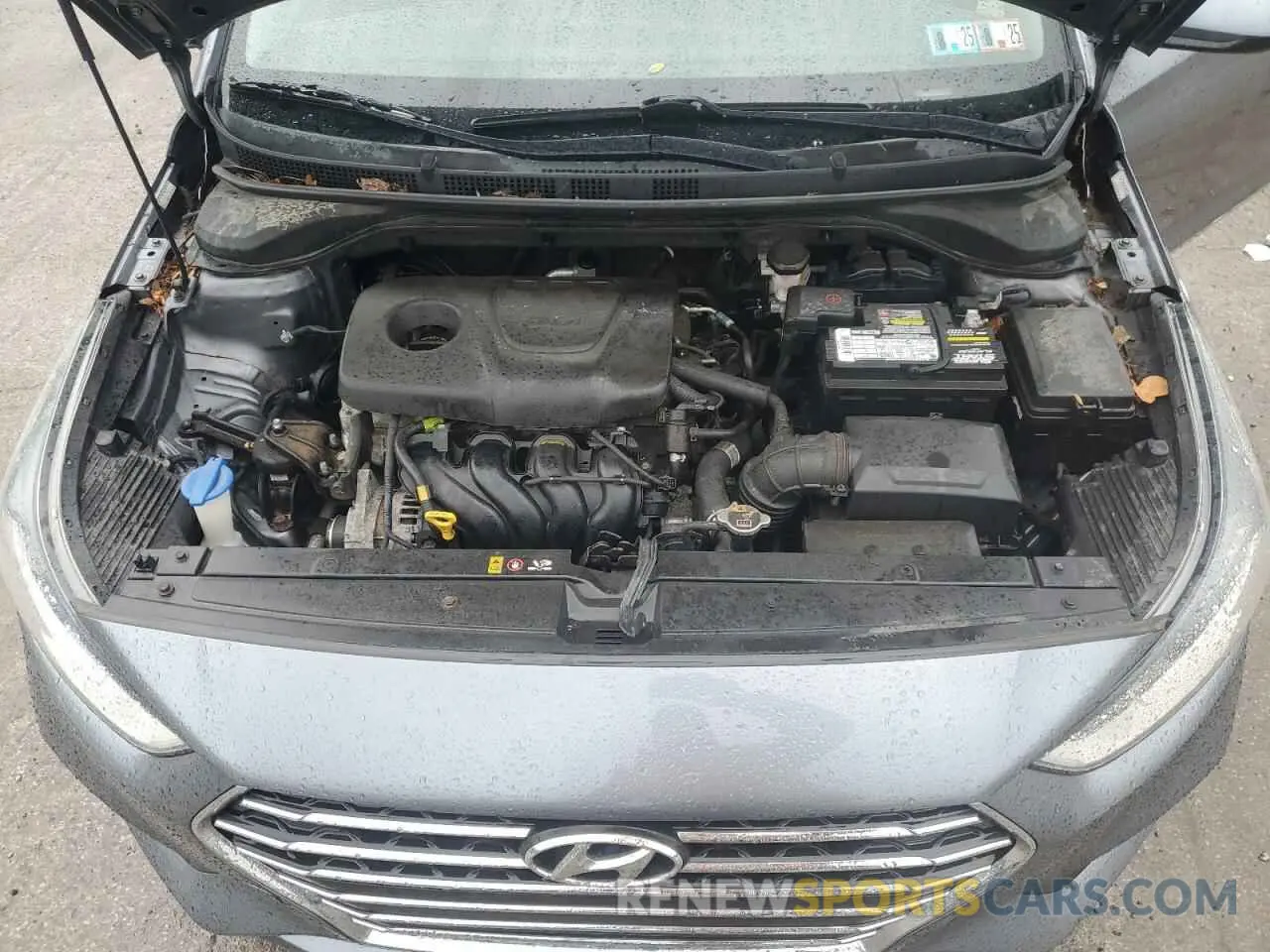 11 Photograph of a damaged car 3KPC24A33KE073977 HYUNDAI ACCENT 2019