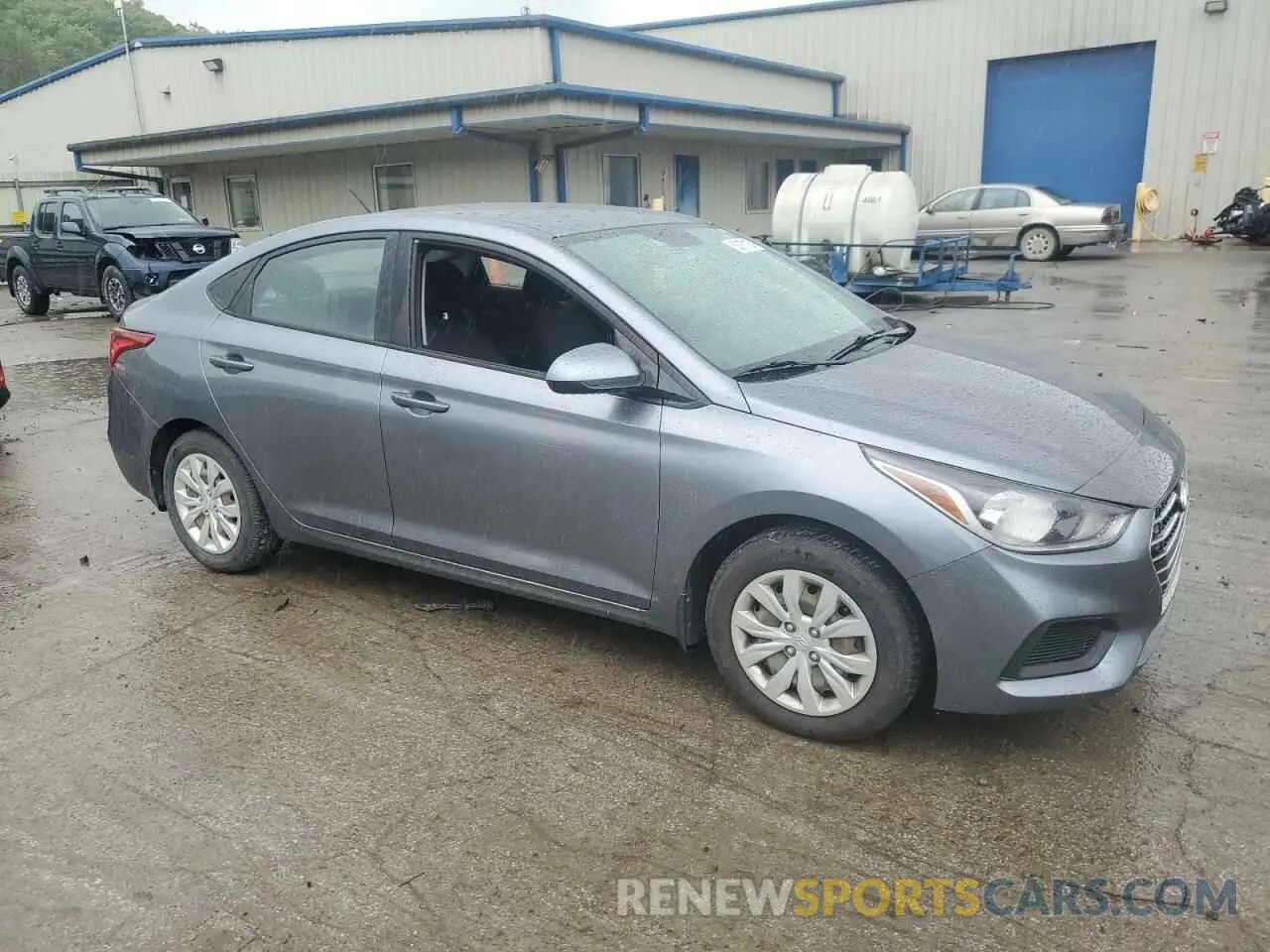4 Photograph of a damaged car 3KPC24A33KE073977 HYUNDAI ACCENT 2019