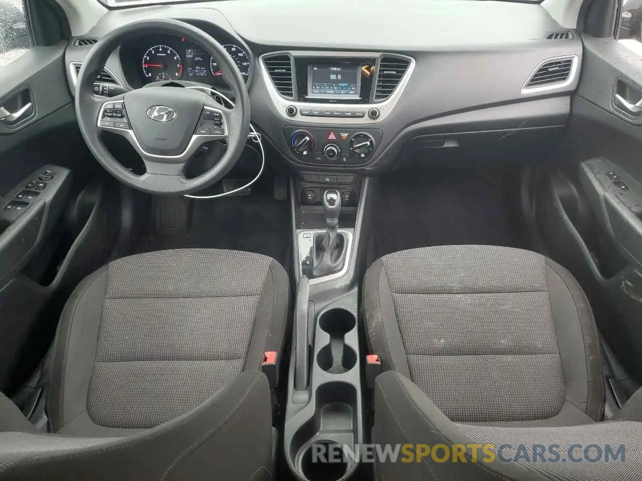 8 Photograph of a damaged car 3KPC24A33KE073977 HYUNDAI ACCENT 2019