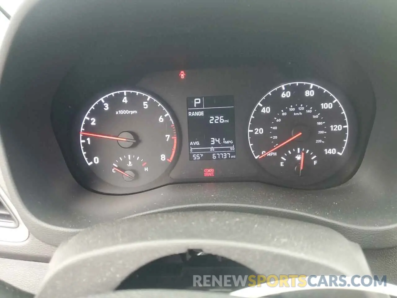 9 Photograph of a damaged car 3KPC24A33KE073977 HYUNDAI ACCENT 2019